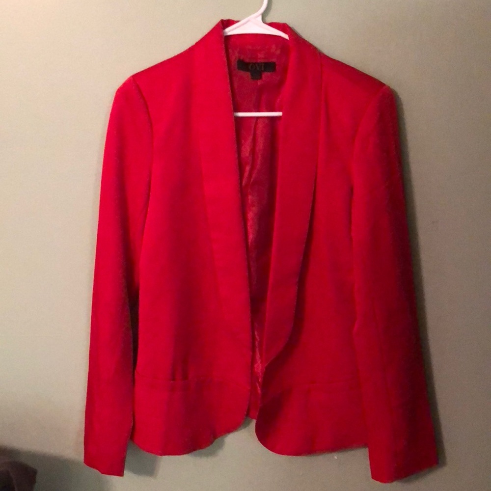Ovi red blazer
